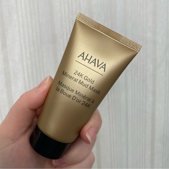 NEW✨ AHAVA 24k Gold Mineral Mud Mask 1.7fl oz - Picture 2 of 4